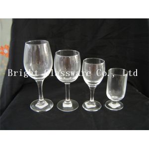 Quality freezer drinking glass cups, wine goblet glass for sale