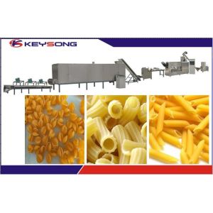 Quality Stainless Steel Macaroni Pasta Making Machine / Extruder Compact Structure for sale