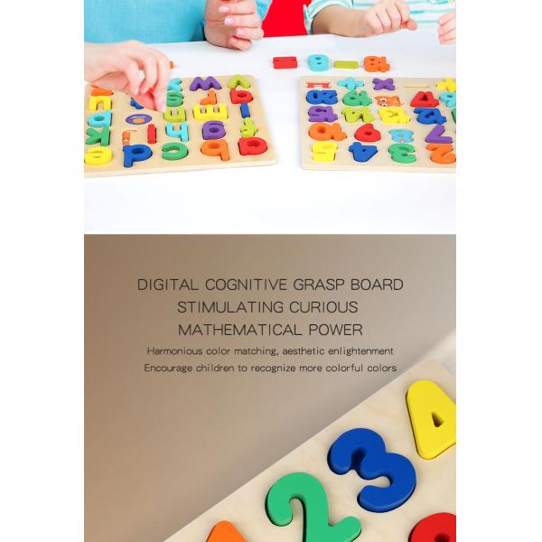 Wooden Puzzle Toys Montessori Educational Toy for Kids Learning 2024 Children Baby Kindergarten Toys Learning Resources