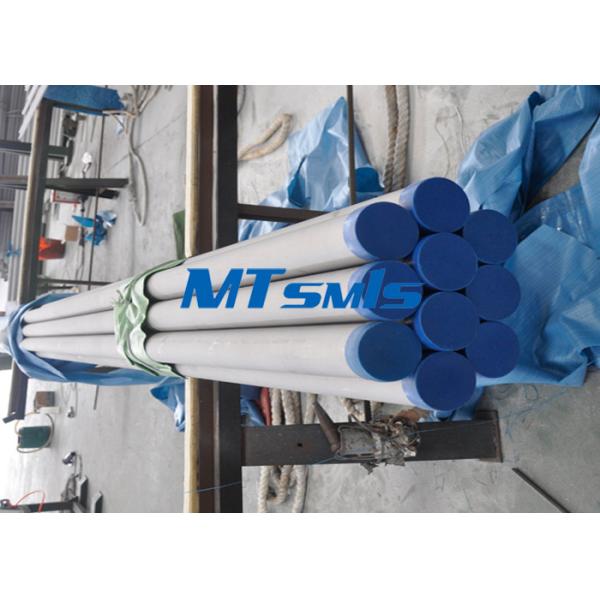ASTM A790 / ASME SA790 Duplex Steel Pipe For Heat Coils , 6000mm Stainless Seamless Pipe
