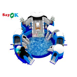 China Digital Printing Inflatable Theme Water Park Rental Water Play Equipment on sale