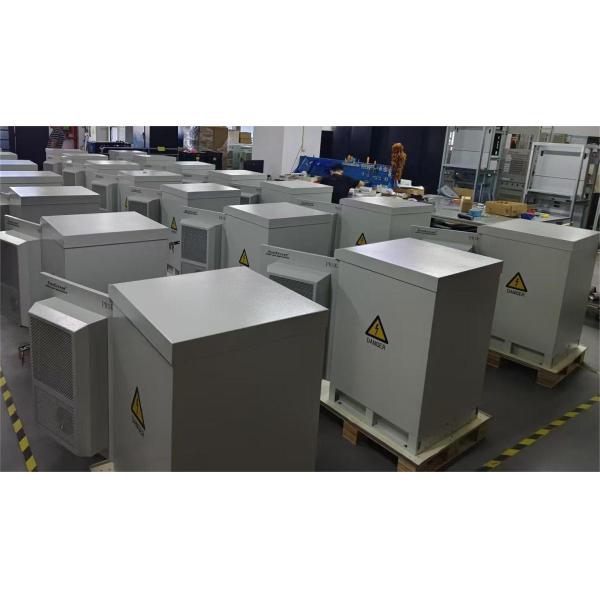 IP55 Outdoor Enclosure With 1500W Air Conditioner Cooling For Solar Battery Storage System