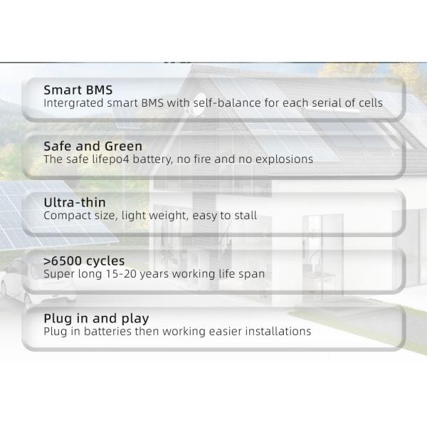 In One Industrial Design 10kWh 20kWh ESS With 8KW Inverter Storage System