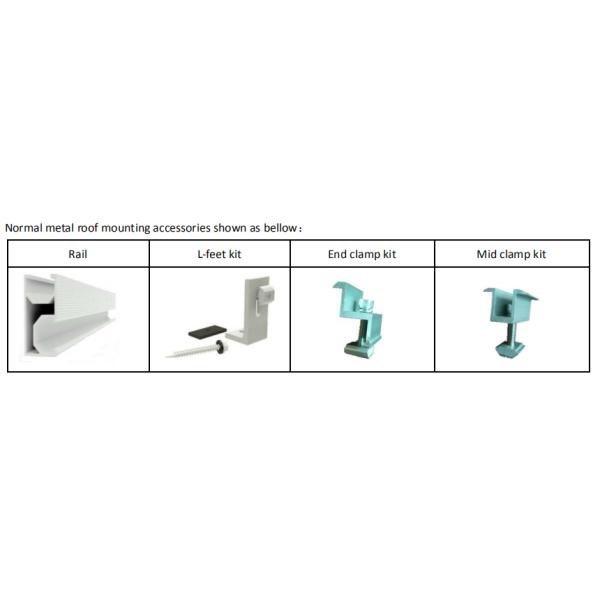 solar panel brackets triangular aluminum alloy customized