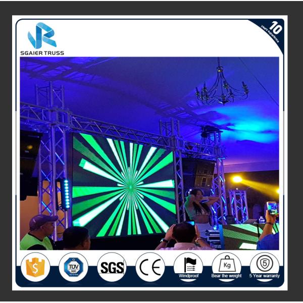 1 - 4m Length Light Truss Stands , Church / Wedding International Truss Systems