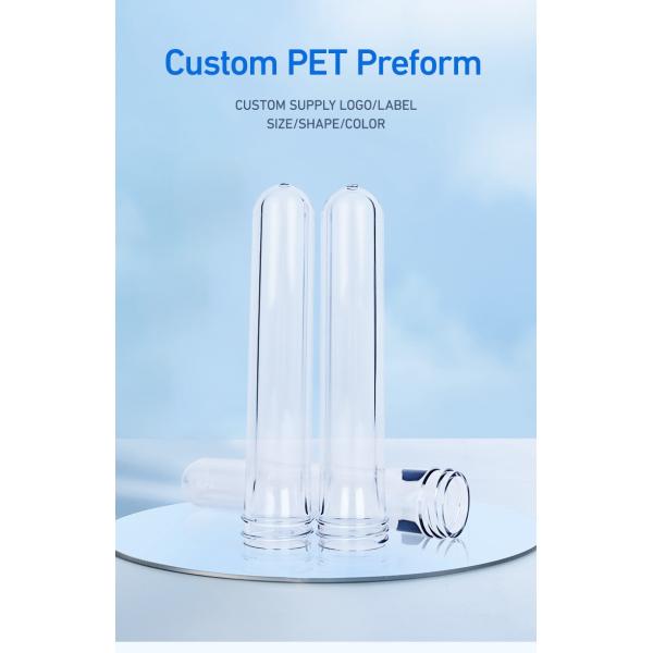 food grade Plastic Bottle Preform 28mm 30mm 38mm Pet Preform