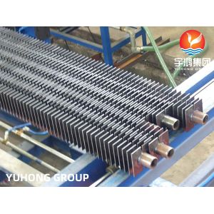 Rectangular Finned Tube Carbon Steel Stainless Steel Heat Exchanger