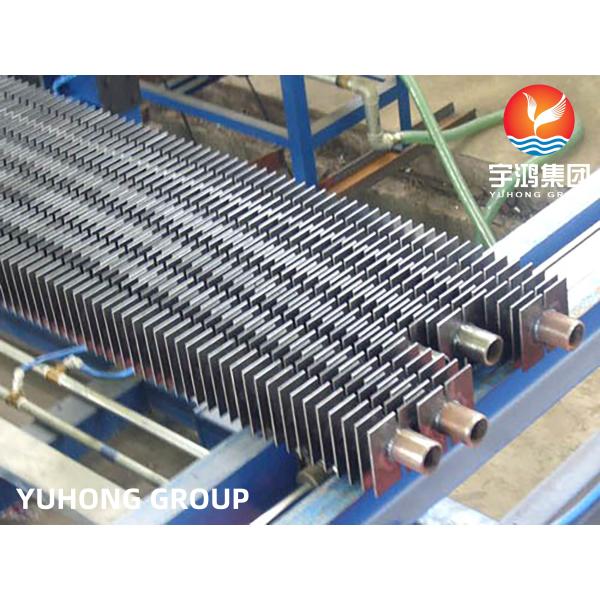 Buy Rectangular Finned Tube Carbon Steel Stainless Steel Heat Exchanger at wholesale prices