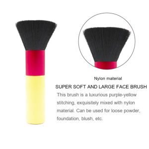 Synthetic Hair 12.8*2.5cm Telescopic Foundation Makeup Brushes