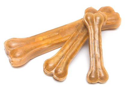 Cow Skin Dog Chews Pressed Rawhide Bones Punching Machine