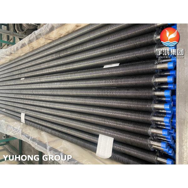 Seamless Embedded G Fin Tube With AL1060 For Charge Air Cooler ASTM A179