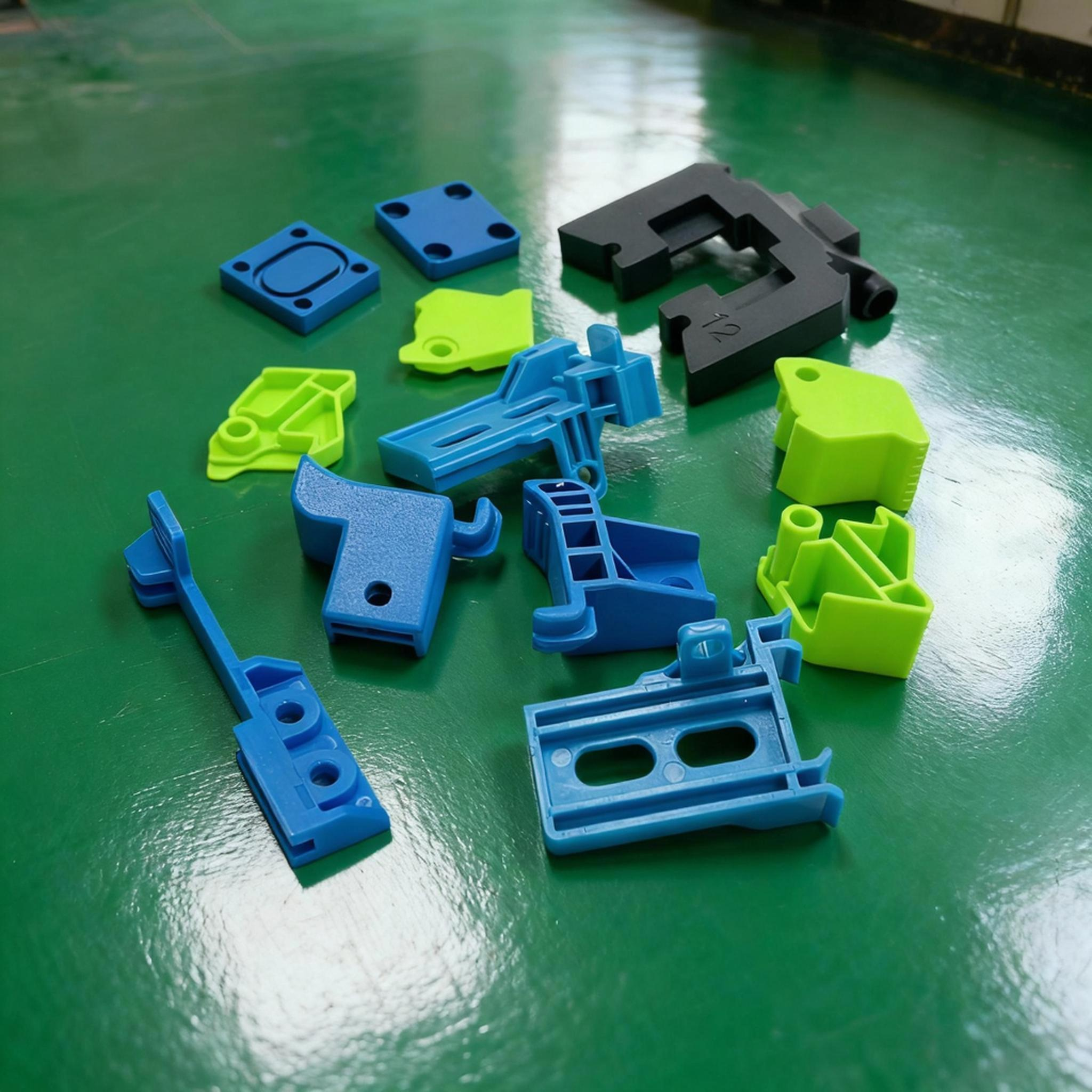 Single Cavity High Precision Lightweight Plastic Injection Molding Parts and