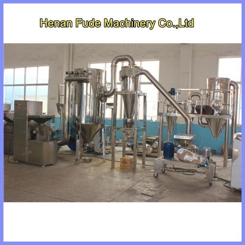 Green tea powder grinding machine, soybean powder grinding machine
