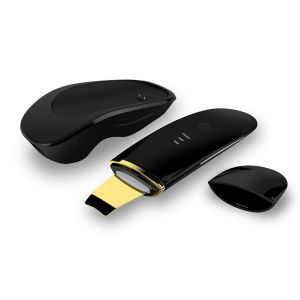 Ultrasonic skin scrubber facial equipment home use beauty device