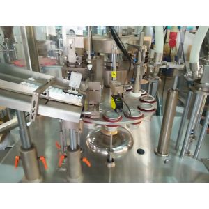 Ointment Cream Filling Sealing Machine Aluminum Plastic Tube 200mm