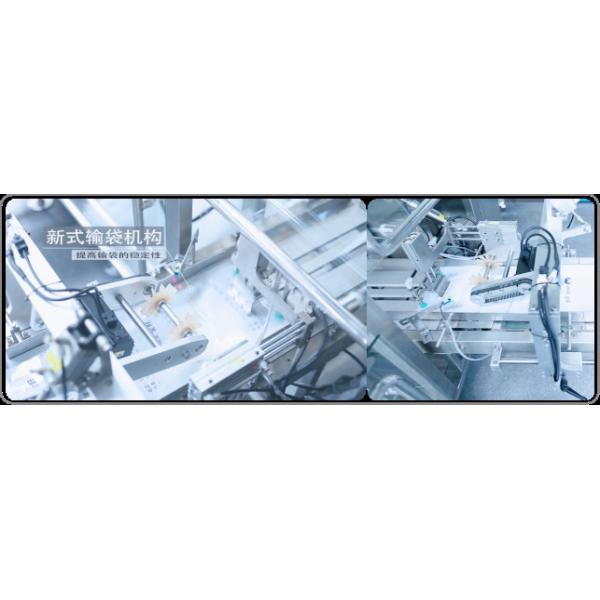 2.5KW Horizontal Pouch Packing Machine Linear Cylinder Feed Bag Packing Machine SUS304