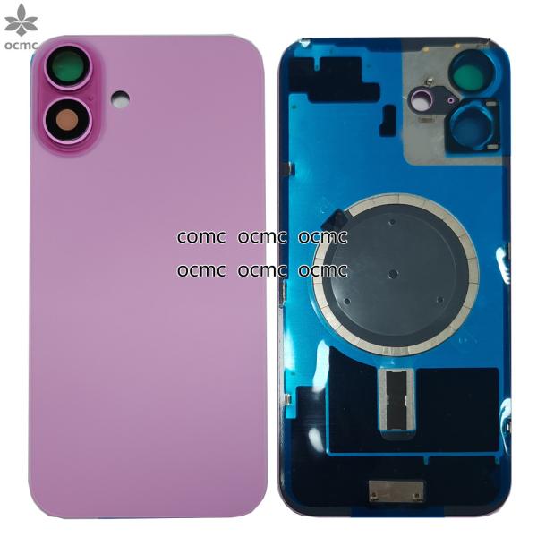 Back Housing Back Glass For Iphone 16 Plus Without Parts Original Oem repair aftermarket back cover