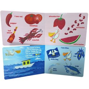 I Know My Louisiana Colors Children Board Book Printing