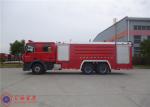 6X4 Drive Six Seats Mercedes Chassis Fire Rescue Truck Throw Range Over 70
