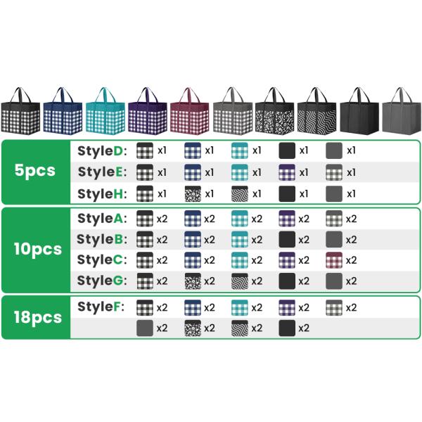 reusable grocery bags