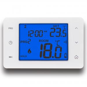 China Wireless Radio Frequency Room Thermostat For Water Heating 230V 6A ST27RF on sale