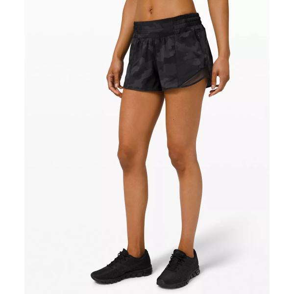 Dacron Women'S Running Shorts Anti Wrinkle With Pockets