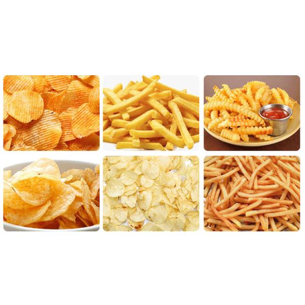 50kg/H Potato Chips Production Line , Fully Automatic Banana Chips Making Machine