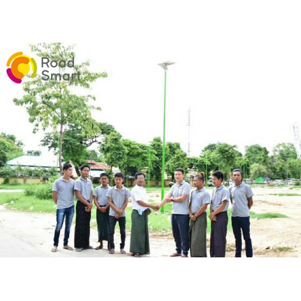 Integrated Solar Panel Outside Lights For Highway , Angle Adjustable