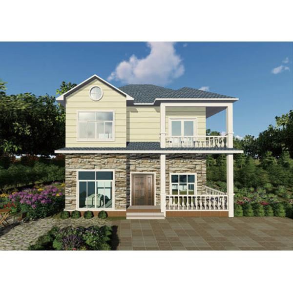 Modern Light Steel Prefabricated Homes – Wind-Resistant Folding Villa Houses