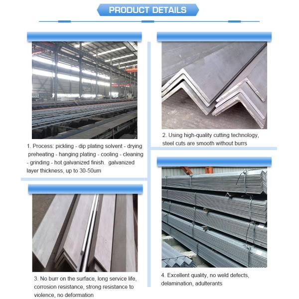 ST37-2 Hot Rolled Steel Angle Unequal S355JR Mild Steel Angle Bar Astm A36 Angle Ss