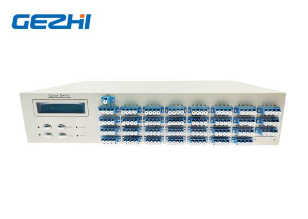 Buy 1x124 MEMS Optical Switch Desktop 2RU Rackmount for Network Test System at wholesale prices