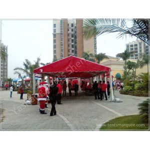 Quality Coloured Temporary Fabric Structures Unique Marquees A-Shaped Roof Top Style for sale