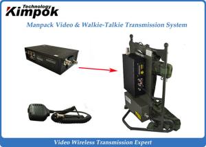 Quality Manpack Speed Wireless Video Transmitter Long Distance Broadcasting Transmission System for sale
