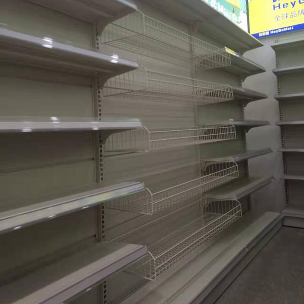 Rust Proof Gondola Shelf Rack Display Shelving Store Supermarket