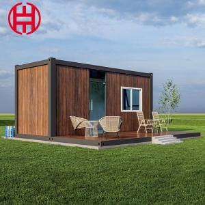 Quality Detachable Container Prefab Wooden Log Cabin Modular Modern Flat Pack Container Home for sale