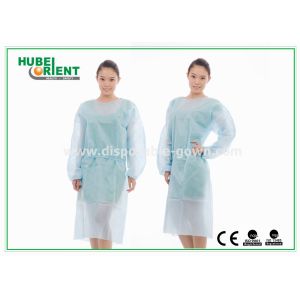 Quality SMS Disposable Medical Isolation Gown With Long Sleeves for sale