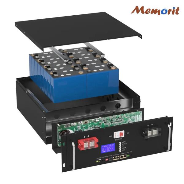 Cabinet Rack Mount Lithium Battery 51.2V 200AH Lithium Iron Phosphate Battery