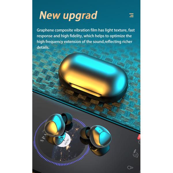 Wireless Charging CE approve Wireless Earphones For Running R185