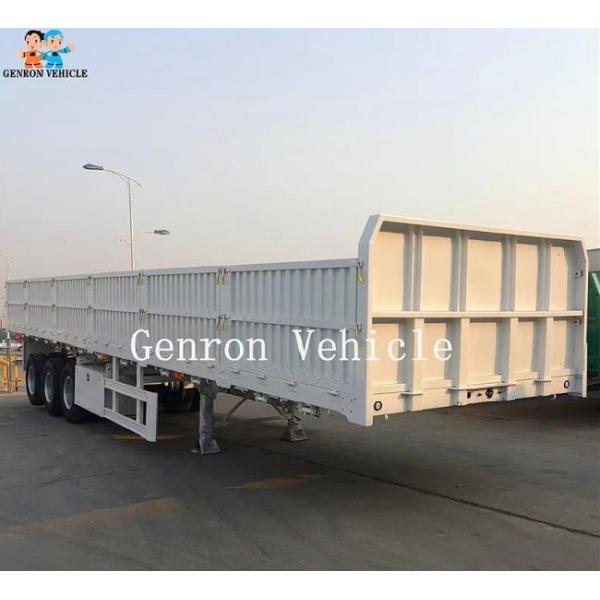 40ft Containers 80T Drop Side Semi Trailer With Twist Locks