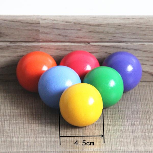 6cm Large Pastel Rainbow Stacker Nesting Rainbow Block Set