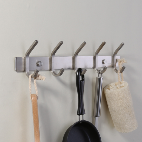 Durable Bathroom Robe Hook Multi Towel Hook Rack Customized Logo