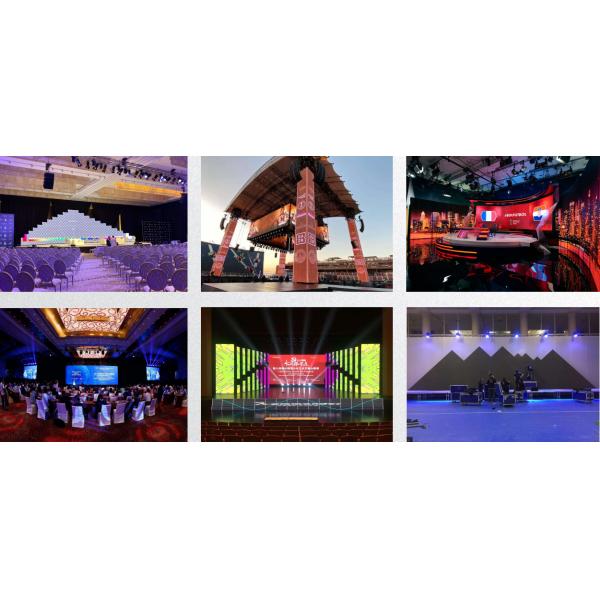 Indoor Interactive LED Screen , Customized 3D VR XR Immersive Led Panel Cabinet