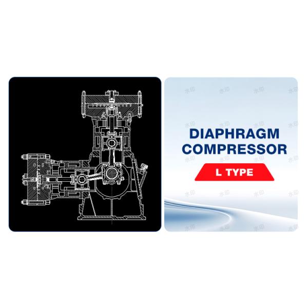 High Pressure Helium Gas Air Compressors Hydrogen Diaphragm Compressor Customizable