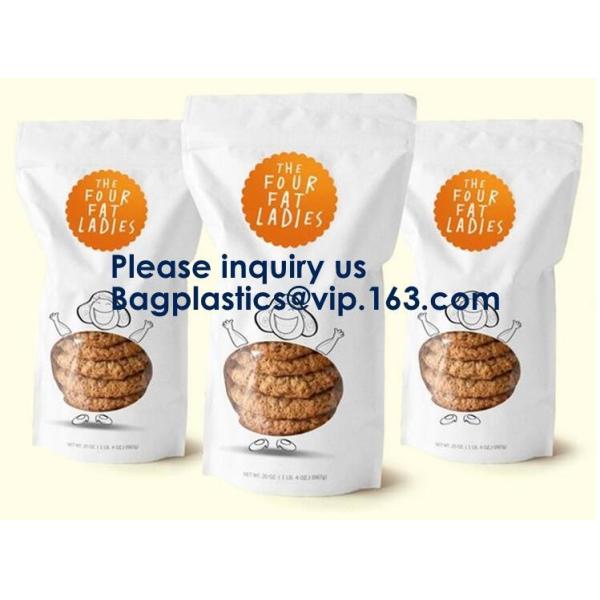 Custom Aluminum Foil Stand Up Flat Pouch Bags Stand Up Pouch Food Bag Protein Zipper Bag, standup pouch bags, bagease