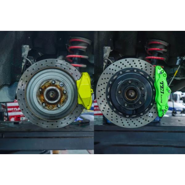 Big Brake Kit Forged Brake Caliper Front Rear Upgrade Brake Disc Rotor For TOYOTA REIZ 2005-2019 18" Wheel