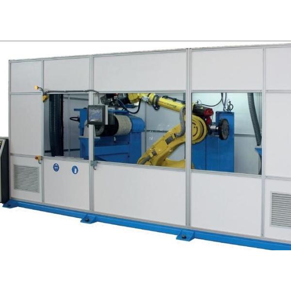 High Efficiency Robotic Polishing Machine For Bath / Automobile Surface Polish Treatment