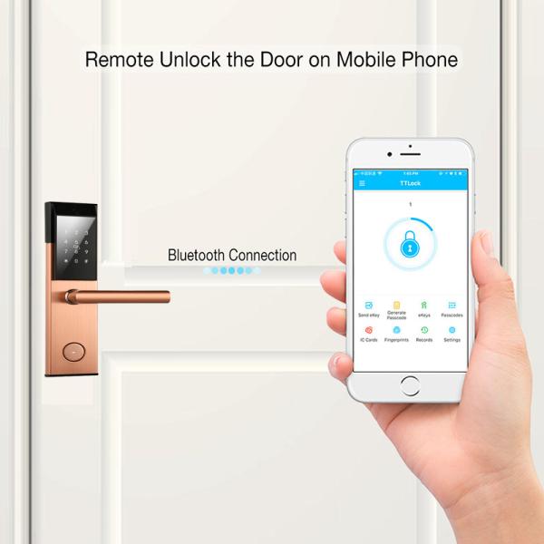 Apartment 71mm Password Door Locks 4Pcs AA Keyless Digital Door Lock