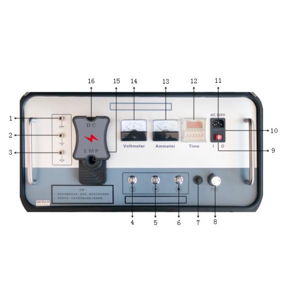 Low Voltage Cable Fault Detection 15kV 900J Portable Impulse Surge Generator