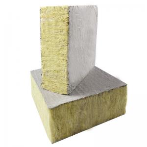 China Class A1 Fire Rated Rockwool Insulation 14.4 Kg/M3 Rockwool Sound Panels on sale