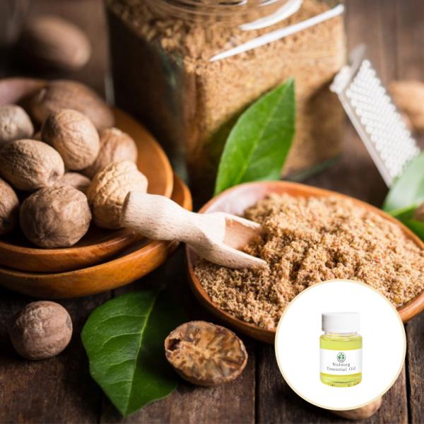 Natural Cardamon Essential Oil Nutmeg Essential Oils CAS 8008-45-5
